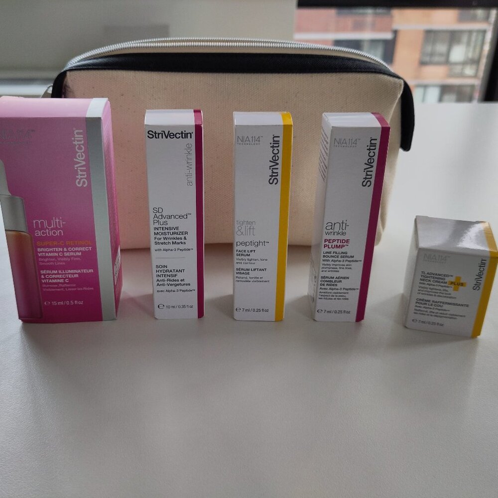 StriVectin Bundle + makeup bag